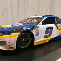 CHASE ELLIOTT 2021 NAPA BRISTOL RACED VERSION 1:24 ELITE DIECAST