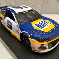 CHASE ELLIOTT 2021 NAPA BRISTOL RACED VERSION 1:24 ELITE DIECAST