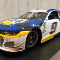 CHASE ELLIOTT 2021 NAPA BRISTOL RACED VERSION 1:24 ELITE DIECAST
