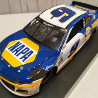 CHASE ELLIOTT 2021 NAPA BRISTOL RACED VERSION 1:24 ELITE DIECAST