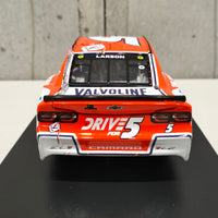 KYLE LARSON 2021 VALVOLINE NASHVILLE RACED WIN 1:24 ELITE DIECAST