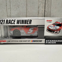 KYLE LARSON 2021 VALVOLINE NASHVILLE RACED WIN 1:24 ARC DIECAST