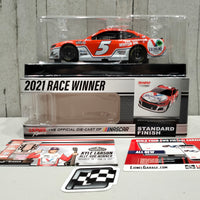 KYLE LARSON 2021 VALVOLINE NASHVILLE RACED WIN 1:24 ARC DIECAST