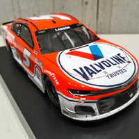 KYLE LARSON 2021 VALVOLINE NASHVILLE RACED WIN 1:24 ARC DIECAST