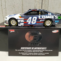 JIMMIE JOHNSON 2018 LOWES PATRIOTIC 1:24 ELITE GALAXY COLOUR DIECAST 1 OF 24