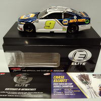 CHASE ELLIOTT 2020 NAPA NASCAR CHAMPION 1:24 COLOUR CHROME ELITE DIECAST