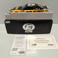 Matt Kensheth 2017 Dewalt Last Ride 1:24 Elite Diecast Autographed Race Version 1 of 100