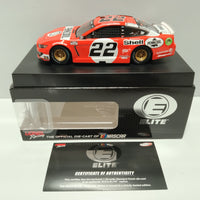 JOEY LOGANO 2021 SHELL/PENNZOIL DARLINGTON THROWBACK 1:24 ELITE DIECAST 1 OF 172