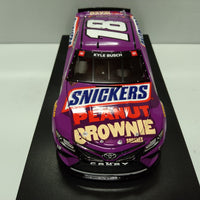 KYLE BUSCH 2021 SNICKERS PEANUT BROWNIE 1:24 ELITE DIECAST 1 OF 288