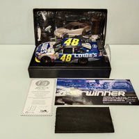 Jimmie Johnson 2009 Lowe's Martinsville Raced Win 1:24 Elite Diecast Model 1 Of 150