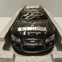 Dale Earnhardt Jr 2017 Nationwide Justice League Autographed 1:24 Elite Diecast Model 1 Of 250