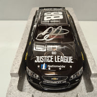 Dale Earnhardt Jr 2017 Nationwide Justice League Autographed 1:24 Elite Diecast Model 1 Of 250