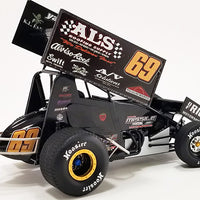 Bud Kaeding 2022 Kaeding Performance #69 1:18 Sprint Car Diecast - RRP $225 NOW $210