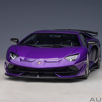 LAMBORGHINI AVENTADOR SVJ (VIOLA PASIFAE/PEARL PURPLE) 1:18 - AUTOART