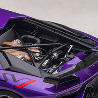 LAMBORGHINI AVENTADOR SVJ (VIOLA PASIFAE/PEARL PURPLE) 1:18 - AUTOART