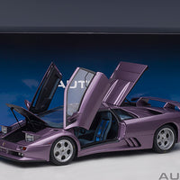 LAMBORGHINI DIABLO SE30 JOTA (VIOLA SE30/METALLIC PURPLE) 1:18 SCALE MODEL - AUTOART