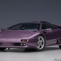LAMBORGHINI DIABLO SE30 JOTA (VIOLA SE30/METALLIC PURPLE) 1:18 SCALE MODEL - AUTOART