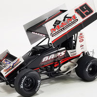 Brent Marks 2022 Murray-Marks Motorsports #19 1:18 Sprint Car Diecast - RRP $225 NOW $200
