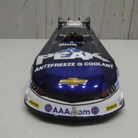 2015 JOHN FORCE PEAK FUNNY CAR - COLOUR CHROME 1:24 SCALE DIECAST - 1 OF 313