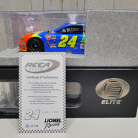 JEFF GORDON 2015 AXALTA RAINBOW WARRIOR 1:24 ELITE DIECAST MODEL