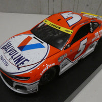 KYLE LARSON 2021 VALVOLINE BRISTOL RACED WIN 1:24 ELITE DIECAST