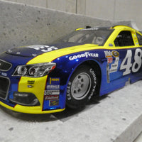 JIMMIE JOHNSON 2016 LOWE'S DARLINGTON ELITE COLOR CHROME 1:24 DIECAST MODEL - 1 OF 32