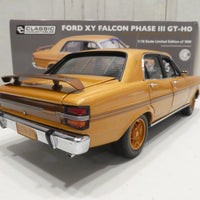 FORD XY FALCON PHASE III GT-HO GOLD LIVERY 1:18 DIECAST MODEL - RRP $299 NOW $249