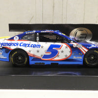 KYLE LARSON 2021 HENDRICKCARS.COM 9/11 TRIBUTE 1:24 COLOR CHROME ELITE DIECAST - 1 OF 36