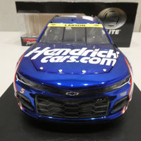 KYLE LARSON 2021 HENDRICKCARS.COM 9/11 TRIBUTE 1:24 COLOR CHROME ELITE DIECAST - 1 OF 36