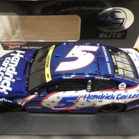 KYLE LARSON 2021 HENDRICKCARS.COM 9/11 TRIBUTE 1:24 COLOR CHROME ELITE DIECAST - 1 OF 36