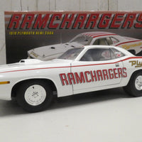 1970 PLYMOUTH CUDA SUPER STOCK - RAMCHARGERS 1:18 DIECAST - ACME