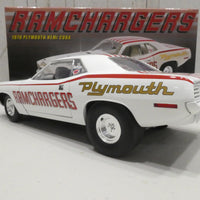 1970 PLYMOUTH CUDA SUPER STOCK - RAMCHARGERS 1:18 DIECAST - ACME