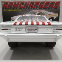 1970 PLYMOUTH CUDA SUPER STOCK - RAMCHARGERS 1:18 DIECAST - ACME