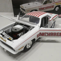 1970 PLYMOUTH CUDA SUPER STOCK - RAMCHARGERS 1:18 DIECAST - ACME