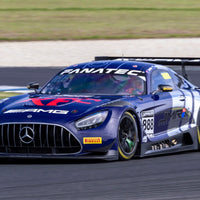 MERCEDES-AMG GT3 - 2022 GT WORLD CHALLENGE AUSTRALIA - TRIPLE EIGHT RACE ENGINEERING #888 - VAN GISBERGEN/PRINCE IBRAHIM - PHILLIP ISLAND GRAND PRIX CIRCUIT - RACE 1 - 3RD PLACE - 1:43 SCALE