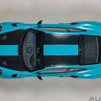PORSCHE 911 (991.2) GT2 RS WEISSACH PACKAGE (MIAMI BLUE) 1:18 MODEL - AUTOart