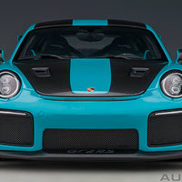 PORSCHE 911 (991.2) GT2 RS WEISSACH PACKAGE (MIAMI BLUE) 1:18 MODEL - AUTOart