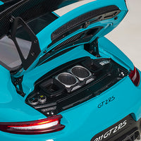 PORSCHE 911 (991.2) GT2 RS WEISSACH PACKAGE (MIAMI BLUE) 1:18 MODEL - AUTOart