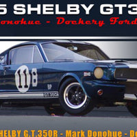 11B 1965 SHELBY G.T. 350R - MARK DONOHUE - DOCKERY FORD 1:18 DIECAST - ACME