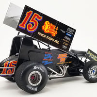 #15 SCHATZ FAMILY CROSSROAD TRUCK STOPS SPRINT CAR - DONNY SCHATZ - FIRST 410 SPRINT WIN - 1:18 SCALE DIECAST MODEL - RRP $225 NOW $200