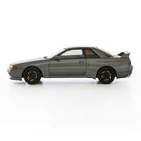 Nissan Skyline GT-R R32 NISMO Grand Touring Car (Grey) - 1:43 Scale Resin Model Car