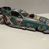 John Force 2004 Castrol GTX Start Up Ford Mustang Funny Car 1:24 Diecast