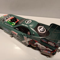 John Force 2004 Castrol GTX Start Up Ford Mustang Funny Car 1:24 Diecast