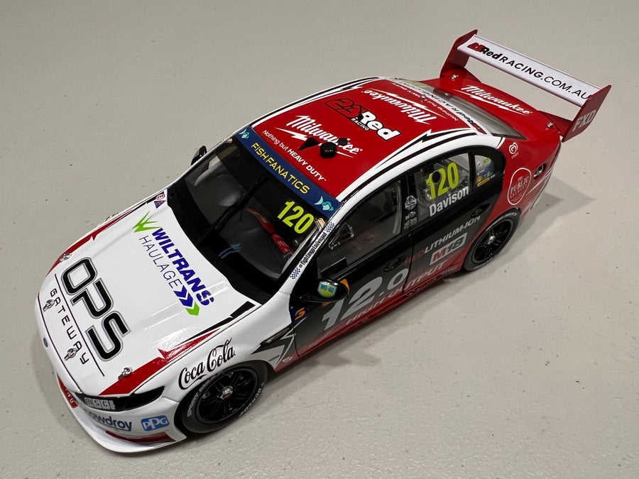 WILL DAVISON - 2018 FORD FGX FALCON - 23 RED RACING - IPSWICH SUPERSPRINT - 1:18 SCALE DIECAST MODEL - AUTHENTIC COLLECTABLES