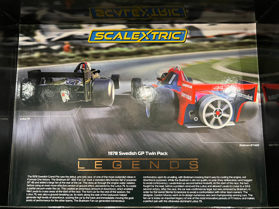 Scalextric 1978 Swedish Grand Prix Twin Pack Limited Edition