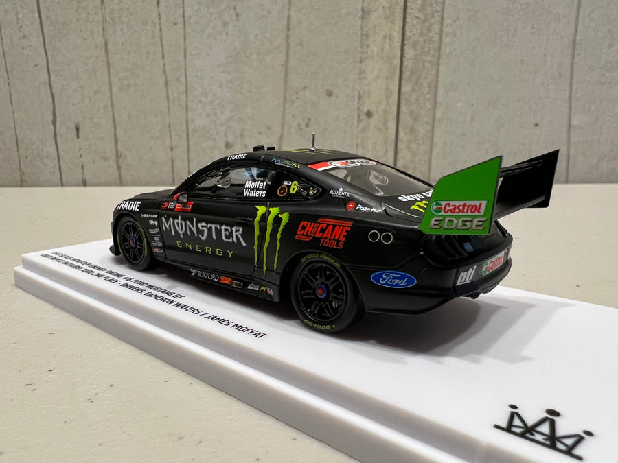 Cameron Waters / James Moffat 1:43 Monster Energy Racing #6 Ford Mustang GT - 2021 Repco Bathurst 1000 2nd Place