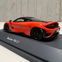 McLaren 765 LT orange - 1:43 Scale Resin Model Car - Spark