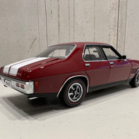 HOLDEN HQ GTS MONARO - BURGUNY SEDAN - 1:18 DIECAST MODEL