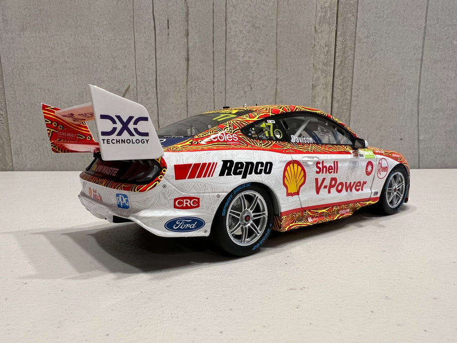 WILL DAVISON - Shell V-Power Racing Team #17 Ford Mustang GT - 2022 Darwin Triple Crown Indigenous Round - 1:18 Scale Diecast Model - Authentic Collectables