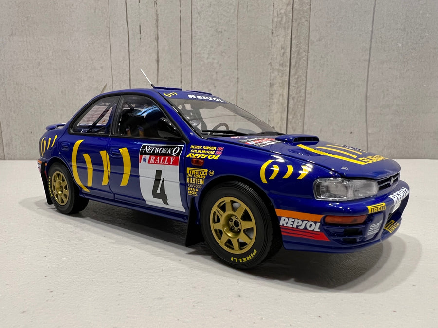 Subaru Impreza 1994 RAC (#4) - 1:18 Scale Diecast Model Car - Kyosho